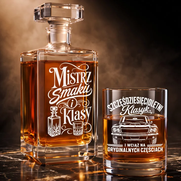 Zestaw Do Whisky Na 60 Urodziny Prezent Dla Mężczyzny: Mistrzowska Elegancja