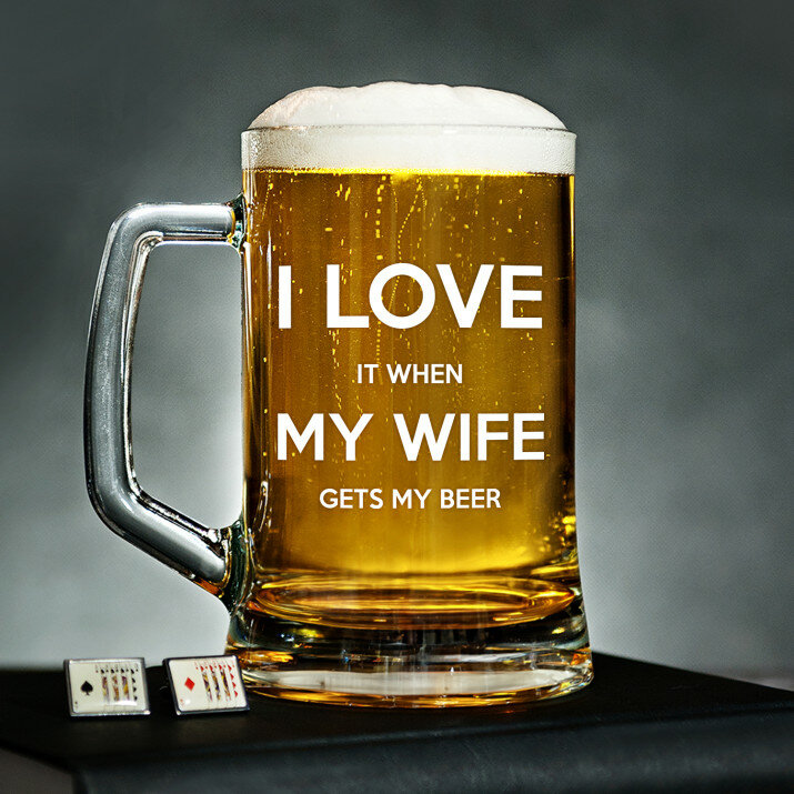 I Love My Wife - Kufel na piwo