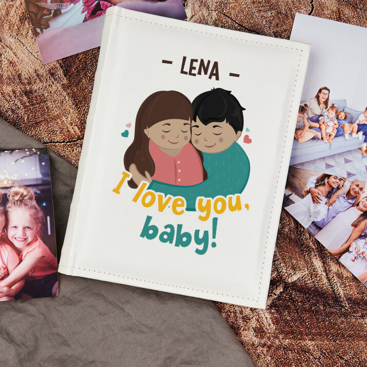 I love you, baby - Personalizowany Album na zdjęcia