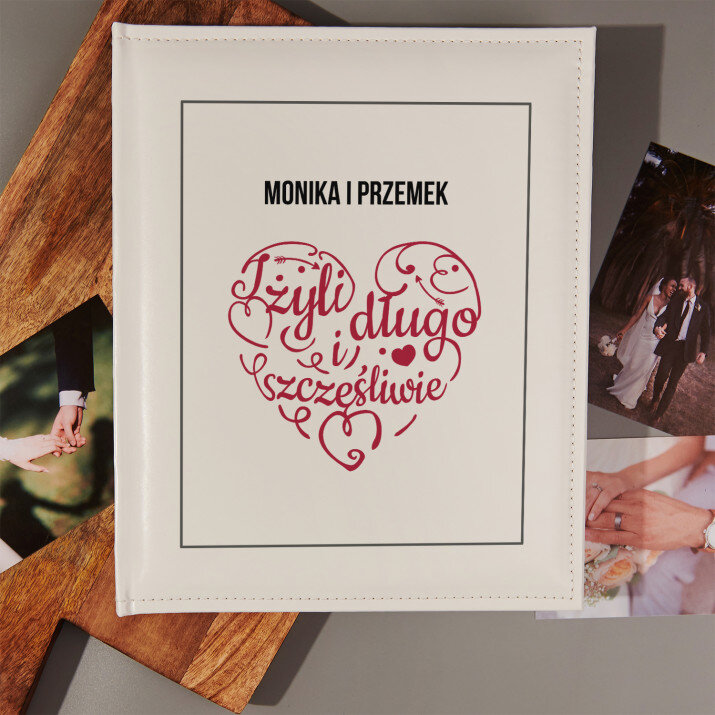 I żyli długo i szczęśliwie - Personalizowany Album na zdjęcia