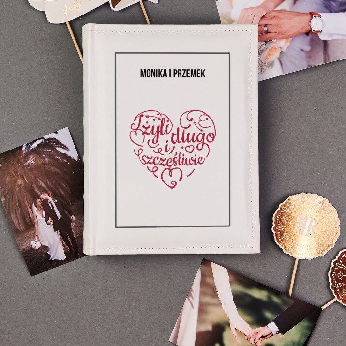 I żyli długo i szczęśliwie - Personalizowany Album na zdjęcia