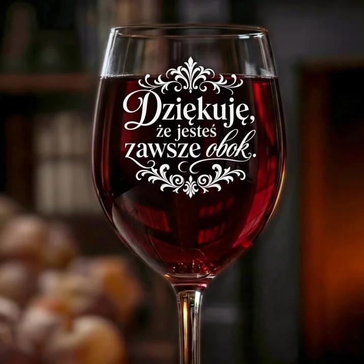 Kieliszek Do Wina Dla Druhny Prezent Dla Kobiety: Eleganckie Podziękowanie