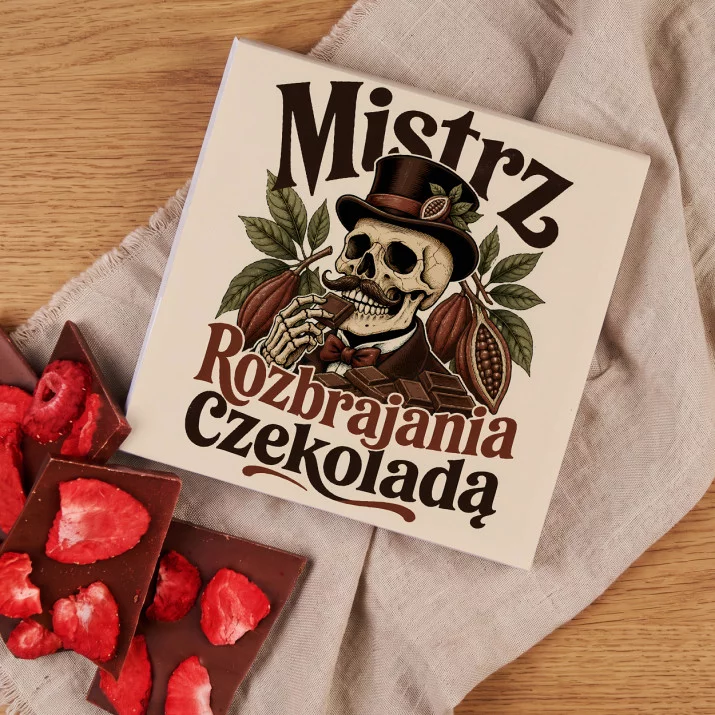 Czekolada Z Truskawkami Na Mikołajki Prezent Dla Mężczyzny: Czekoladowy Dżentelmen