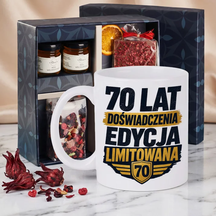 Zestaw Prezenowy Z Kubkiem Na 70: Edycja Limitowana 70 Zestaw Prezenowy Z Kubkiem Na 70: Edycja Limitowana 70