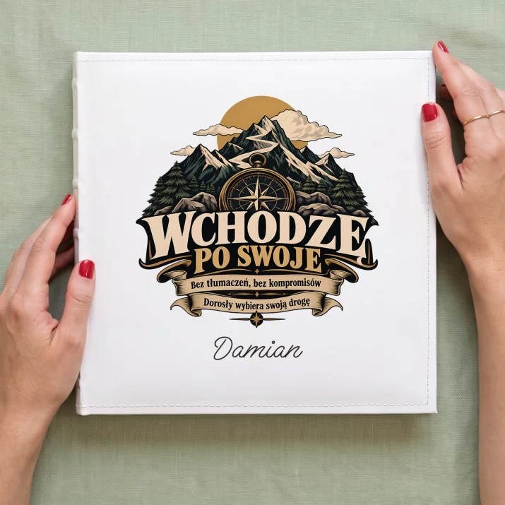 Album Na Zdjęcia Tradycyjny Na 18 Prezent Dla Mężczyzny: Wchodzę Po Swoje