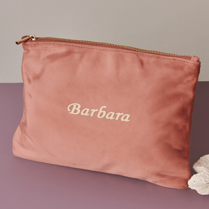 Imię - Kosmetyczka welurowa