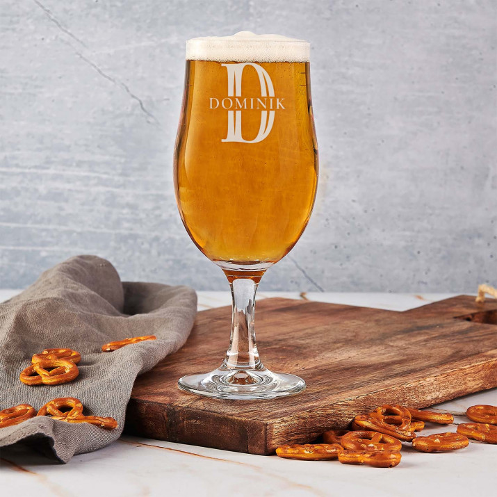 Inicjał imię - Pokal do piwa