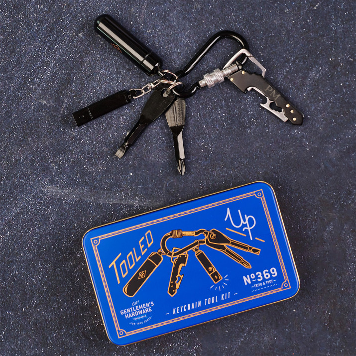 Inicjały - Brelok multitool z grawerem