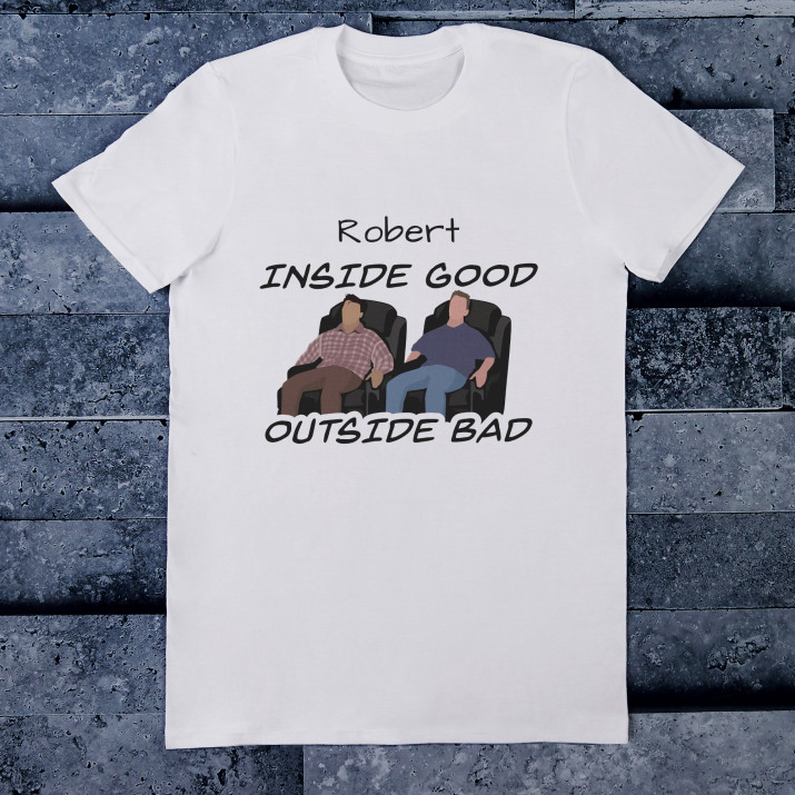 Inside good - Koszulka męska z nadrukiem