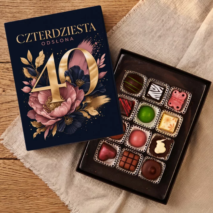 Czekoladki Dla 40 Latki Prezent Na 40 Urodziny Dla Kobiety: Czterdziesta Odsłona 40 Czekoladki Dla 40 Latki Prezent Na 40 Urodziny Dla Kobiety: Czterdziesta Odsłona 40