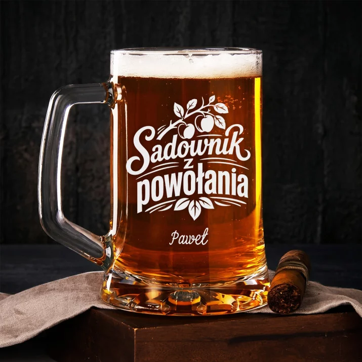 Kufel Personalizowany z Grawerem Dla Sadownika Prezent Dla Mężczyzny: Sadownicza Duma Kufel Personalizowany z Grawerem Dla Sadownika Prezent Dla Mężczyzny: Sadownicza Duma