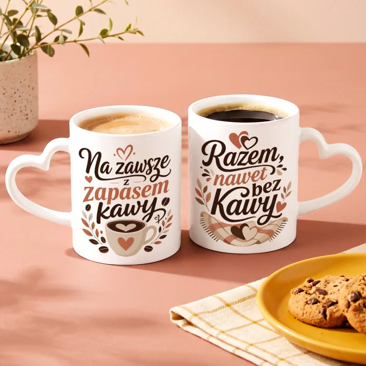 Zestaw Kubków Na Ślub Prezent Dla Pary Młodej Pary: Wspólne Poranki I
