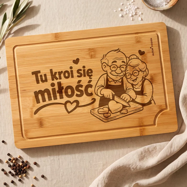 Deska Do Krojenia Na 50 Rocznicę Ślubu Prezent Dla Pary: Kuchnia Zakochanych Deska Do Krojenia Na 50 Rocznicę Ślubu Prezent Dla Pary: Kuchnia Zakochanych