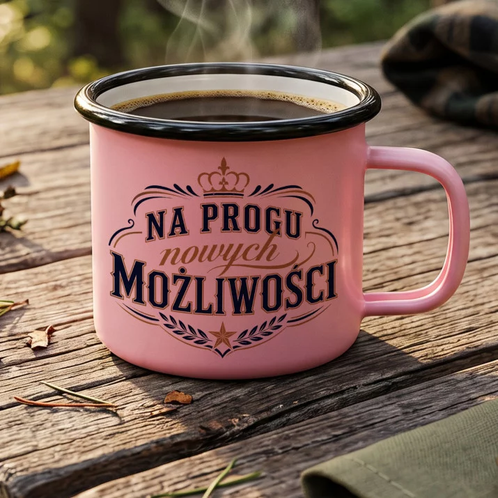 Kubek Emaliowany Na 18 Urodziny Prezent Dla Kobiety: Emblemat Młodej Elegancji Kubek Emaliowany Na 18 Urodziny Prezent Dla Kobiety: Emblemat Młodej Elegancji