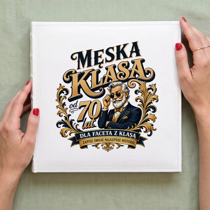 Album Na Zdjęcia Tradycyjny Na 70 Urodziny Prezent Dla 70 Latka Mężczyzny: Barokowy Męski Szyk Album Na Zdjęcia Tradycyjny Na 70 Urodziny Prezent Dla 70 Latka Mężczyzny: Barokowy Męski Szyk