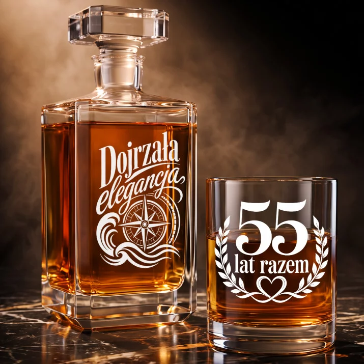 Zestaw Do Whisky Na 55 Rocznicę Ślubu Prezent Na Walentynki Dla Mężczyzny: Klasyczny Dżentelmen Zestaw Do Whisky Na 55 Rocznicę Ślubu Prezent Na Walentynki Dla Mężczyzny: Klasyczny Dżentelmen