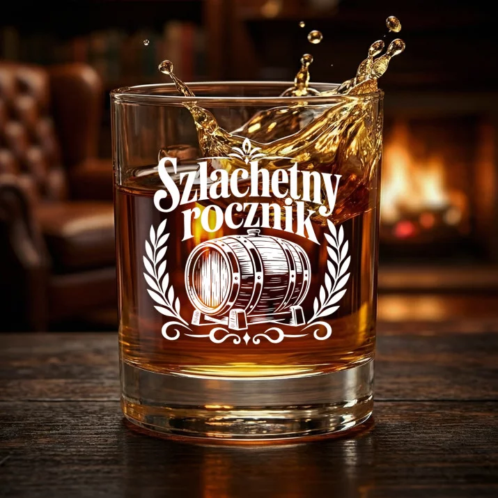 Szklanka Do Whisky Na 50 Urodziny Prezent Dla Mężczyzny: Szlachetny Rocznik Szklanka Do Whisky Na 50 Urodziny Prezent Dla Mężczyzny: Szlachetny Rocznik