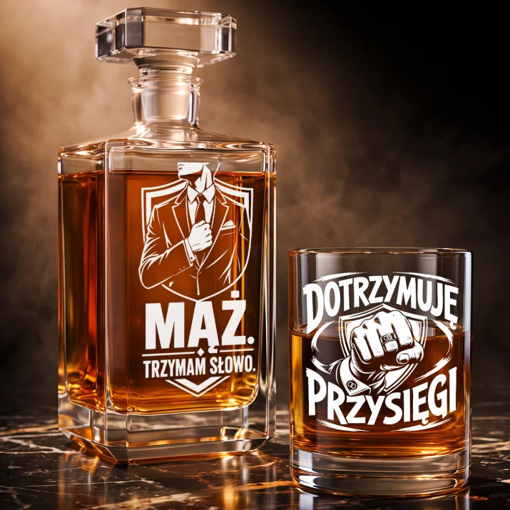 Zestaw Do Whisky Na 2 Rocznice Ślubu Prezent Na Walentynki Dla Mężczyzny: Mąż. Trzymam Słowo. Zestaw Do Whisky Na 2 Rocznice Ślubu Prezent Na Walentynki Dla Mężczyzny: Mąż. Trzymam Słowo.