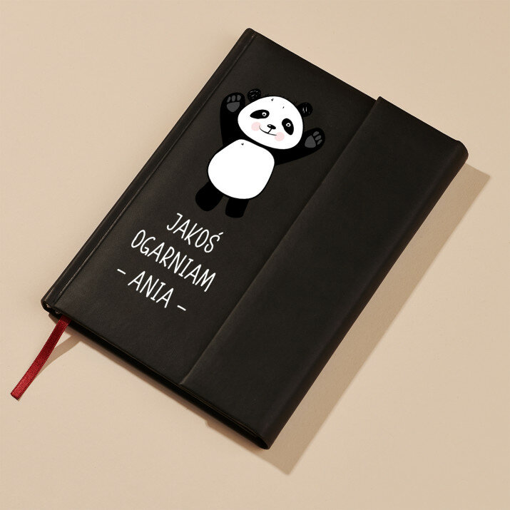 Jakoś ogarniam - Notes książkowy z zakładką