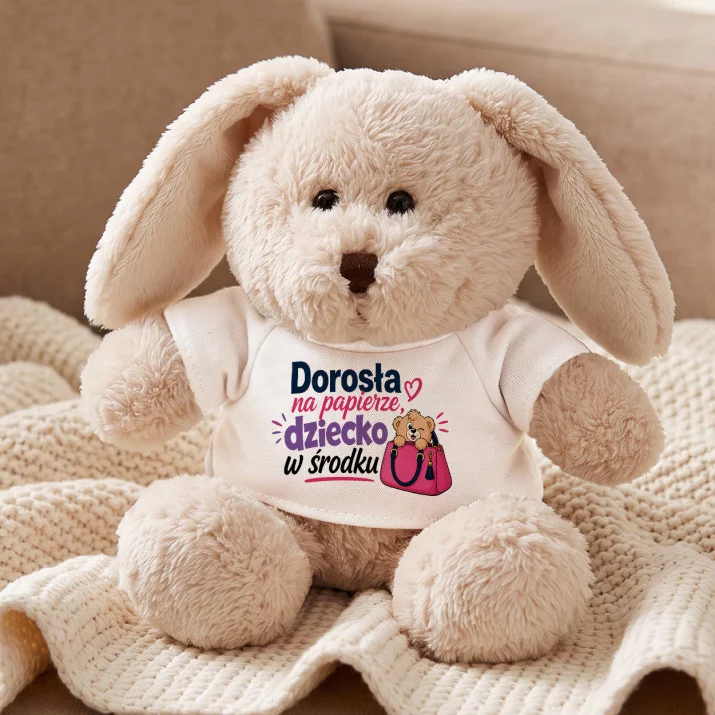 Pluszak Maskotka Dla Córki Dorosłej Prezent Dla Kobiety: Dorosłość Z Humorem