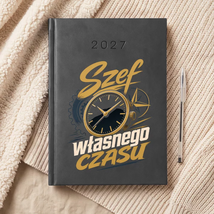 Kalendarz Książkowy A5 2027 Na Święta Prezent Dla Mężczyzny: Władca Czasu Kalendarz Książkowy A5 2027 Na Święta Prezent Dla Mężczyzny: Władca Czasu