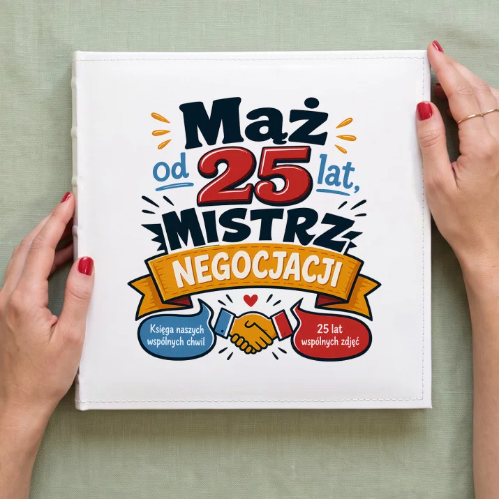 Album Na Zdjęcia Tradycyjny Na 25 Rocznicę Ślubu Prezent Dla Mężczyzny: Męska Jubileuszowa Zabawa Album Na Zdjęcia Tradycyjny Na 25 Rocznicę Ślubu Prezent Dla Mężczyzny: Męska Jubileuszowa Zabawa