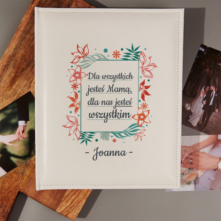 Jesteś Mamą - Personalizowany Album na zdjęcia