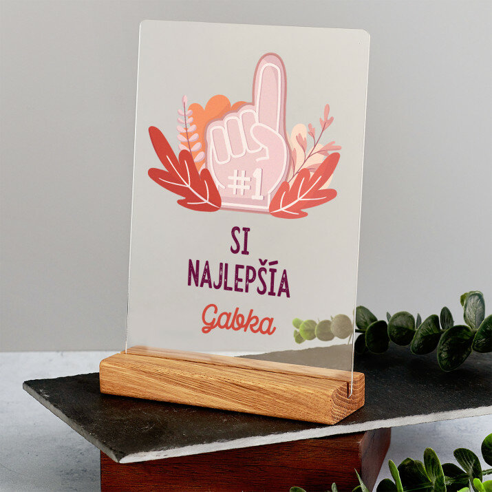 Jesteś najlepsza - Szkatułka czarna z lusterkiem