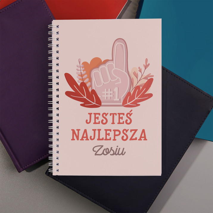 Jesteś najlepsza - Zeszyt na spirali A5