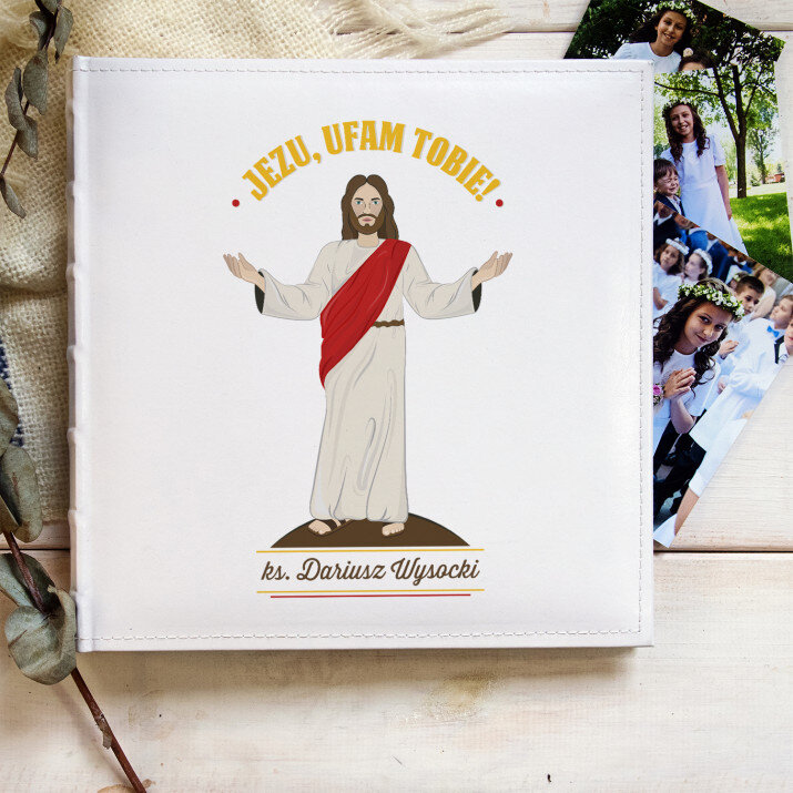 Jezu, ufam Tobie 2 - Personalizowany Album na zdjęcia