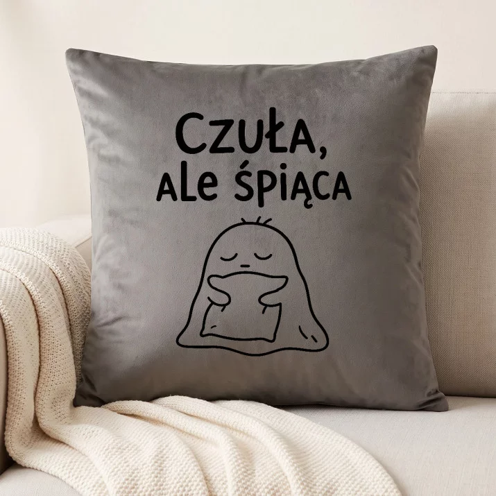 Poduszka Dekoracyjna Dla Dziewczyny Prezent Na Dzień Dziewczyny Dla Kobiety: Czuła, Ale Śpiąca Poduszka Dekoracyjna Dla Dziewczyny Prezent Na Dzień Dziewczyny Dla Kobiety: Czuła, Ale Śpiąca