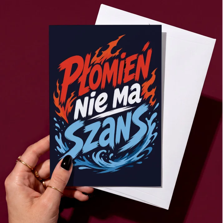 Kartka z Życzeniami Dla Strażaka Dla Mężczyzny: Ognisty Honor Kartka z Życzeniami Dla Strażaka Dla Mężczyzny: Ognisty Honor
