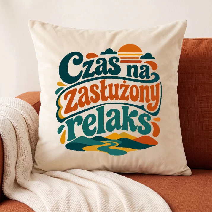 Poduszka Dekoracyjna Na Emeryturę Prezent Dla Emeryta Mężczyzny: Retro Relaks Poduszka Dekoracyjna Na Emeryturę Prezent Dla Emeryta Mężczyzny: Retro Relaks