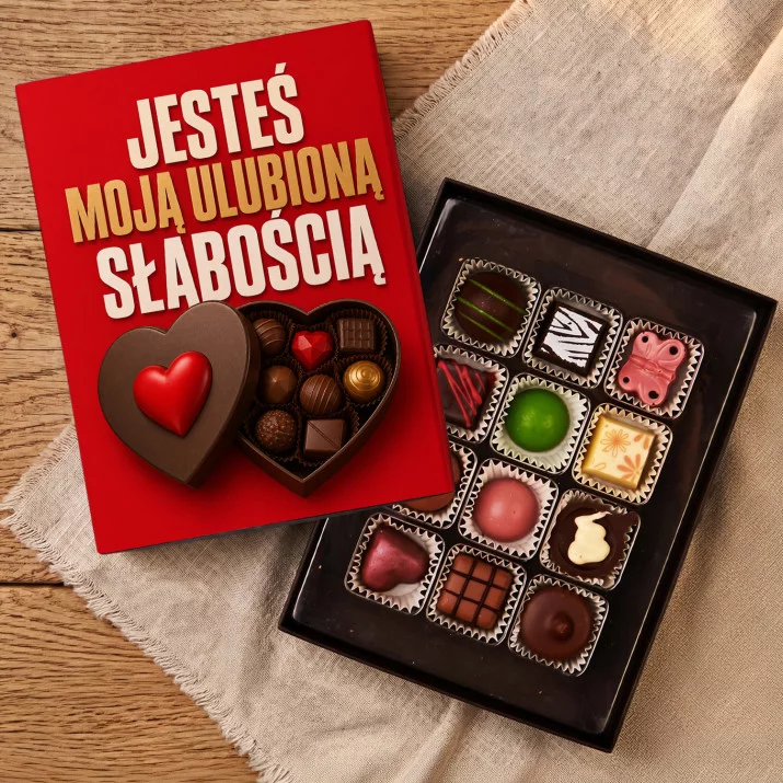Czekoladki Dla Ukochanego Prezent Na Walentynki Dla Mężczyzny: Ulubiona Słabość – Praliny Czekoladki Dla Ukochanego Prezent Na Walentynki Dla Mężczyzny: Ulubiona Słabość – Praliny