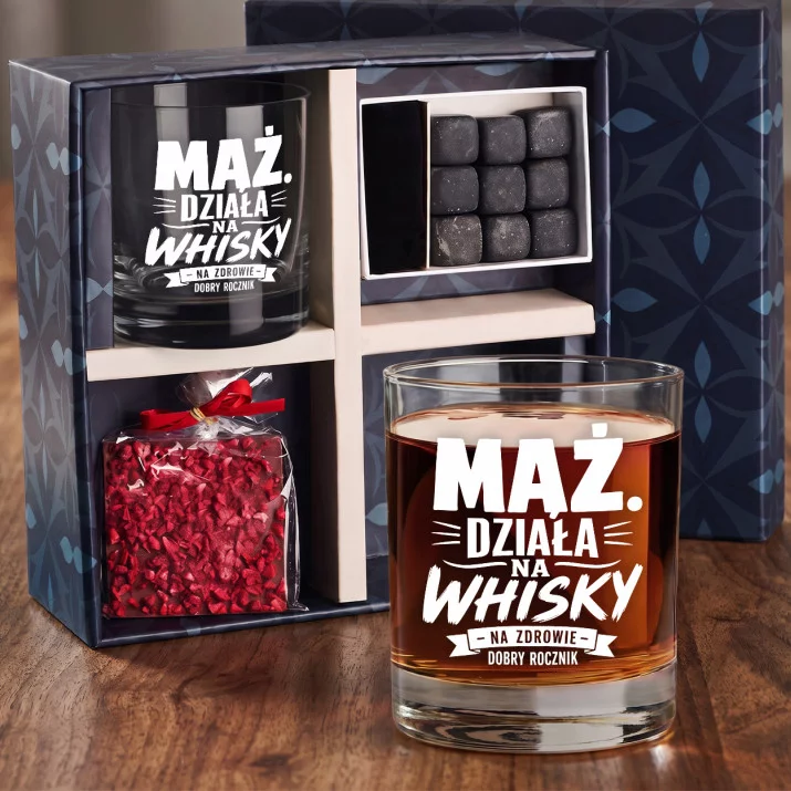 Zestaw Prezentowy Whisky Na 15 Rocznicę Ślubu Dla Mężczyzny: Maż. Działa Na Zestaw Prezentowy Whisky Na 15 Rocznicę Ślubu Dla Mężczyzny: Maż. Działa Na