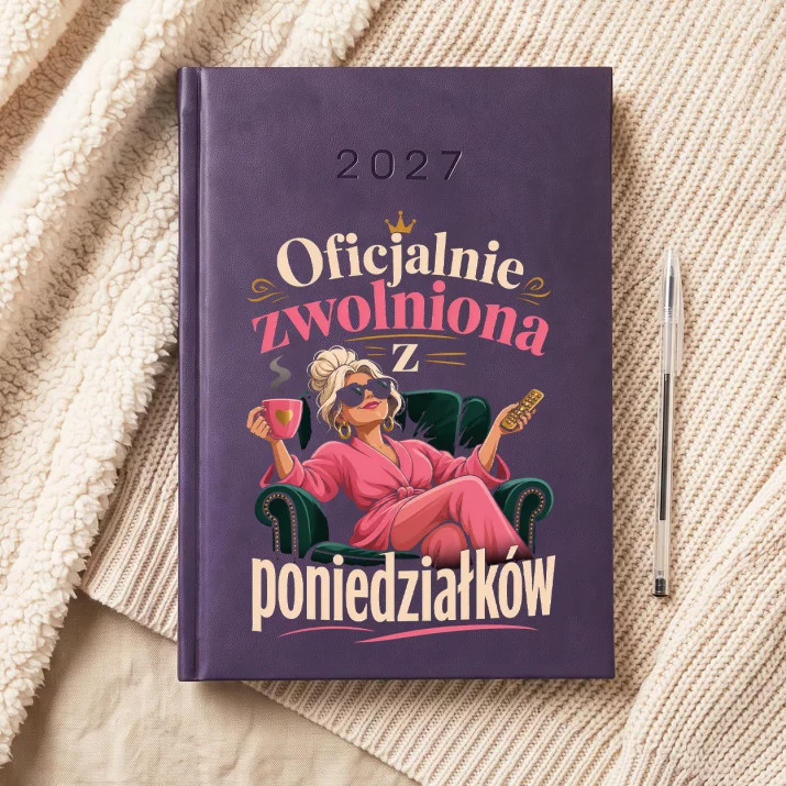Kalendarz Książkowy A5 2027 Na Odejście Na Emeryturę Prezent Dla Emeryta Kobiety: Elegancki Suchy Humor Kalendarz Książkowy A5 2027 Na Odejście Na Emeryturę Prezent Dla Emeryta Kobiety: Elegancki Suchy Humor