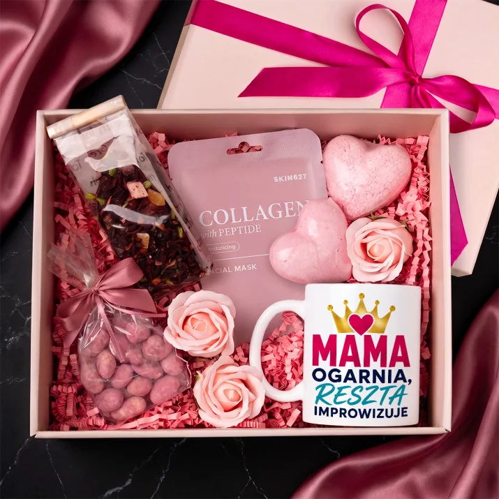 Zestaw Prezentowy Różane Spa Na Dzień Mamy Dla Mamy Kobiety: Mama Ogarnia Zestaw Prezentowy Różane Spa Na Dzień Mamy Dla Mamy Kobiety: Mama Ogarnia