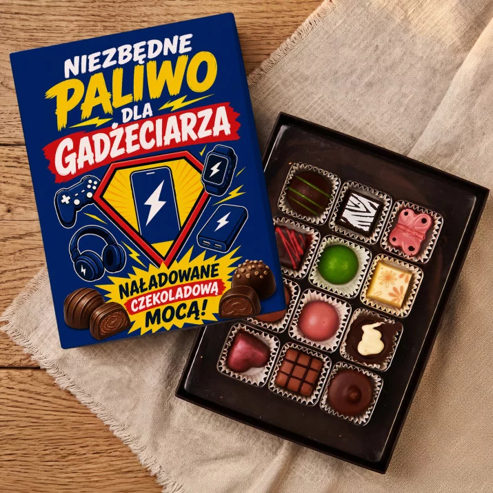 Czekoladki Dla Gadżeciarza Prezent Dla Mężczyzny: Paliwo Dla Gadżeciarza Czekoladki Dla Gadżeciarza Prezent Dla Mężczyzny: Paliwo Dla Gadżeciarza