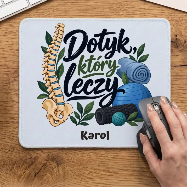Podkładka Pod Myszkę Dla Fizjoterapeuty Prezent Dla Mężczyzny: Dotyk, Który Leczy Podkładka Pod Myszkę Dla Fizjoterapeuty Prezent Dla Mężczyzny: Dotyk, Który Leczy