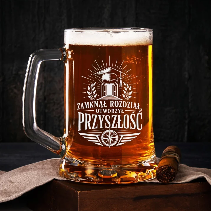 Kufel Na Zakończenie Zerówki Prezent Dla Mężczyzny: Zamknął Rozdział Grawer