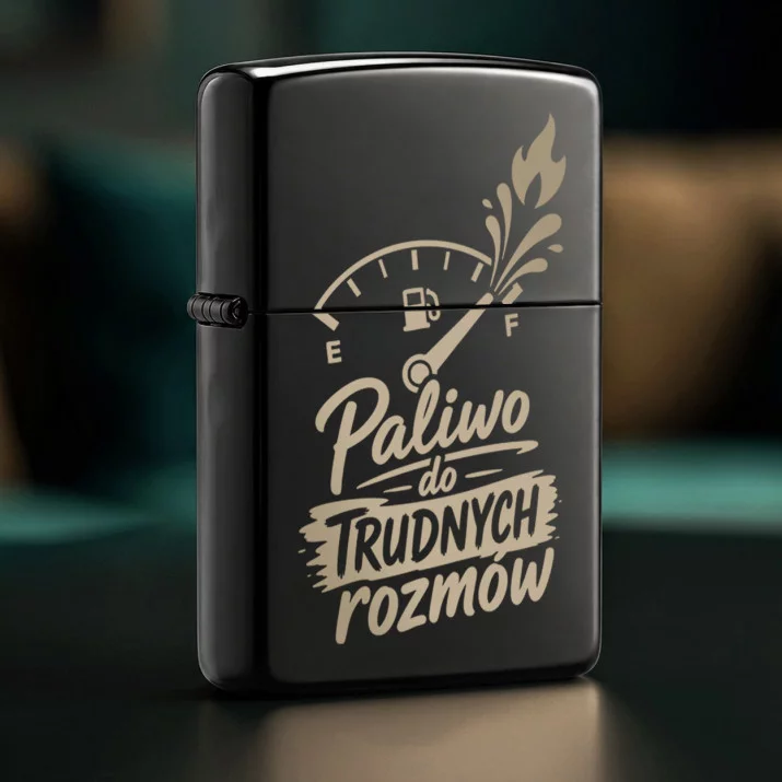 Zapalniczka Z Grawerem Dla Psychoterapeuty Prezent Dla Mężczyzny: Terapeutyczny Humor