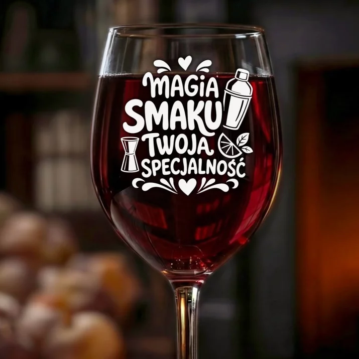 Kieliszek Do Wina Dla Barmanki Prezent Dla Kobiety: Magia Smaku Barmanki Kieliszek Do Wina Dla Barmanki Prezent Dla Kobiety: Magia Smaku Barmanki