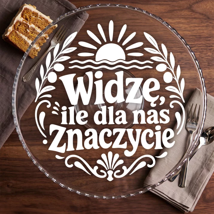 Patera Na Ciasto Na 40 Lecie Ślubu Prezent Dla Pary: Splecione Wspomnienia Patera Na Ciasto Na 40 Lecie Ślubu Prezent Dla Pary: Splecione Wspomnienia