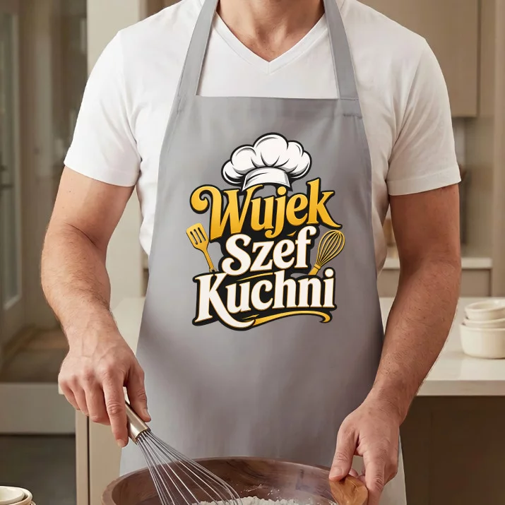 Fartuch Dla Wujka Prezent Dla Mężczyzny: Wujek Szef Kuchni