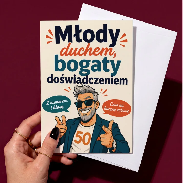 Kartka z Życzeniami Na 50 Urodziny Mężczyzny Na 50 Urodziny Dla Mężczyzny: Męski Humor I Klasa Kartka z Życzeniami Na 50 Urodziny Mężczyzny Na 50 Urodziny Dla Mężczyzny: Męski Humor I Klasa