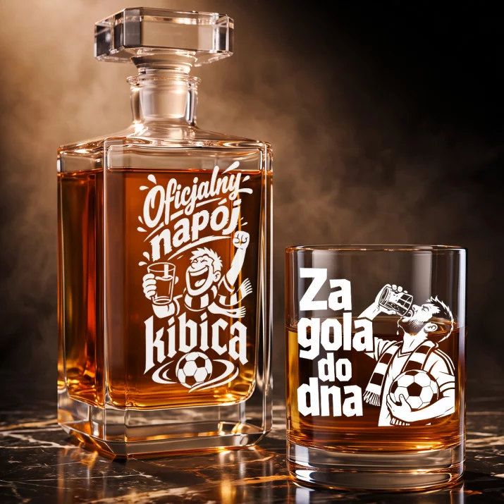 Zestaw Do Whisky Dla Kibica Prezent Dla Mężczyzny: Kibicowski Toast
