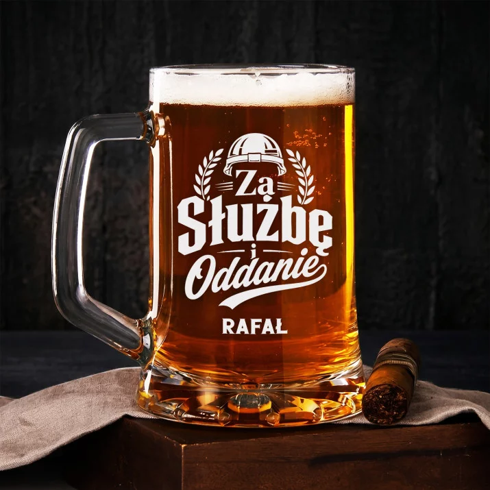 Kufel Personalizowany z Grawerem Dla Żołnierza Prezent Na Przysięgę Wojskową Dla Mężczyzny: Toast Żołnierski Kufel Personalizowany z Grawerem Dla Żołnierza Prezent Na Przysięgę Wojskową Dla Mężczyzny: Toast Żołnierski