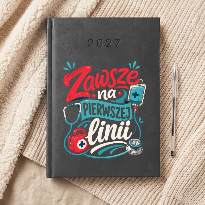 Kalendarz Książkowy A5 2027 Dla Medyka Prezent Dla Mężczyzny: Elegancki Medyk Kalendarz Książkowy A5 2027 Dla Medyka Prezent Dla Mężczyzny: Elegancki Medyk