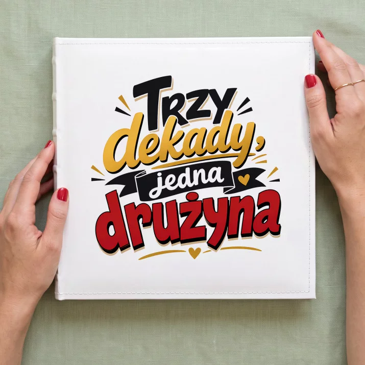 Album Na Zdjęcia Tradycyjny Na 30 Rocznicę Ślubu Prezent Dla Pary: Dowcipna Elegancja Album Na Zdjęcia Tradycyjny Na 30 Rocznicę Ślubu Prezent Dla Pary: Dowcipna Elegancja