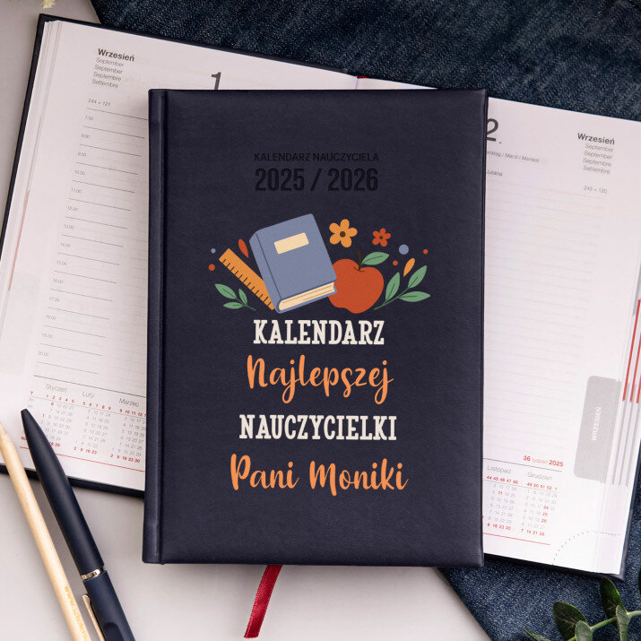 Kalendarz najlepszej nauczycielki - Kalendarz nauczyciela